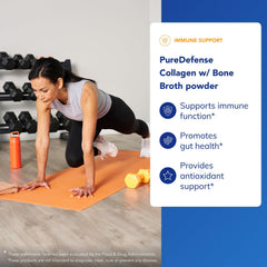 Hydrolyzed collagen powder used in PureDefense