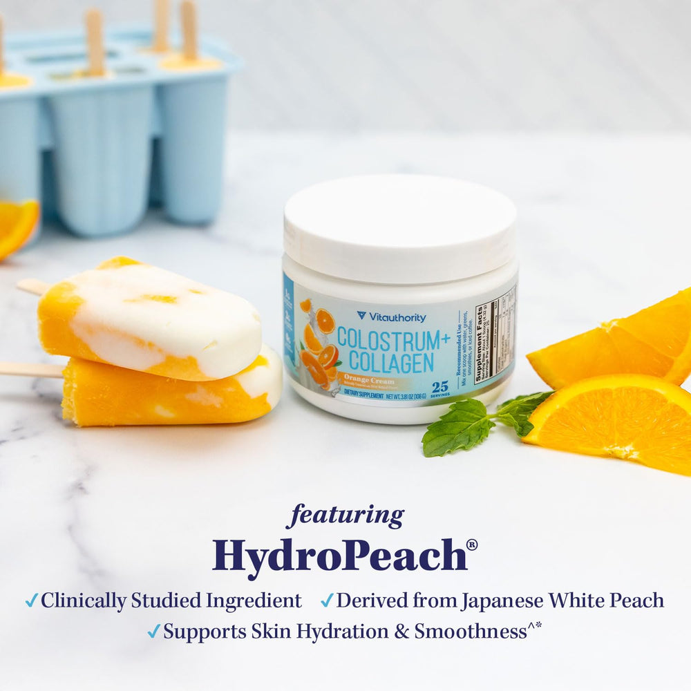 HydroPeach peach ceramides 20mg graphic