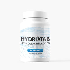 HydroTab H2 tablets in bottle front view