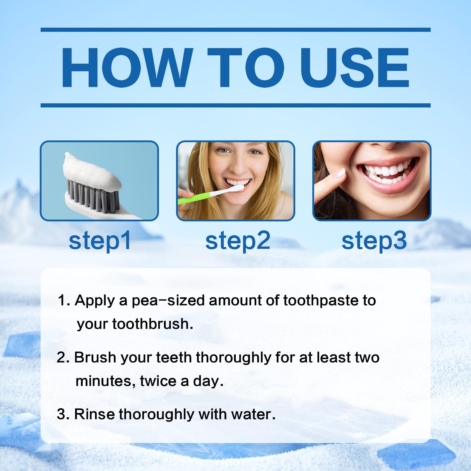 Enamel protection and fresh breath with hydroxyapatite toothpaste