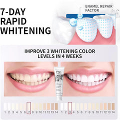 Fresh breath imagery with hydroxyapatite toothpaste