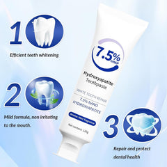 Fluoride-free toothpaste suitable for sensitive teeth