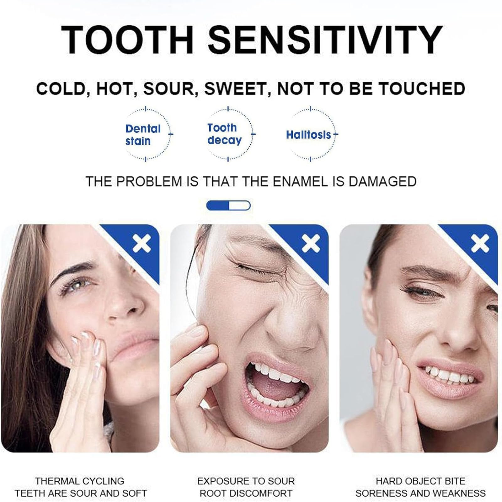 Two 4.23 oz hydroxyapatite toothpaste tubes in package