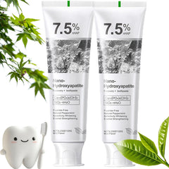 7.5% nano hydroxyapatite toothpaste bottle with enamel protection
