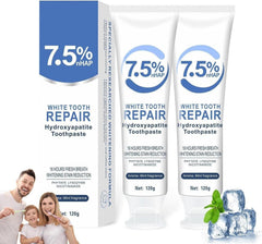 2-piece Hydroxyapatite toothpaste front view