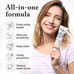 Product image showcasing Hydroxyapatite Toothpaste benefits