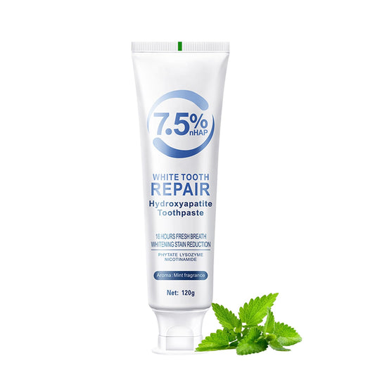 Hydroxyapatite toothpaste targeting enamel protection