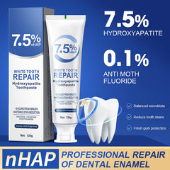 Fluoride-free toothpaste anti-stain formula
