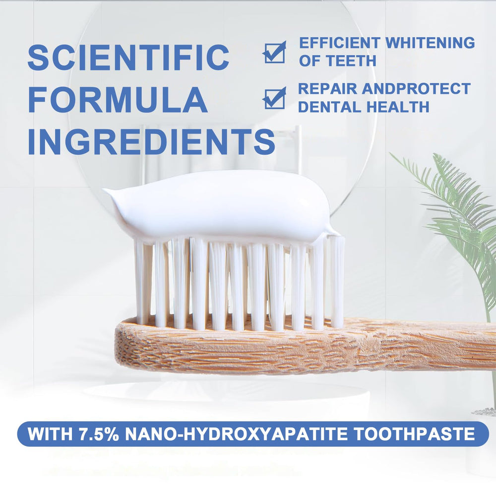 Fluoride-free toothpaste suitable for sensitive teeth