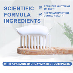 Fluoride-free toothpaste suitable for sensitive teeth