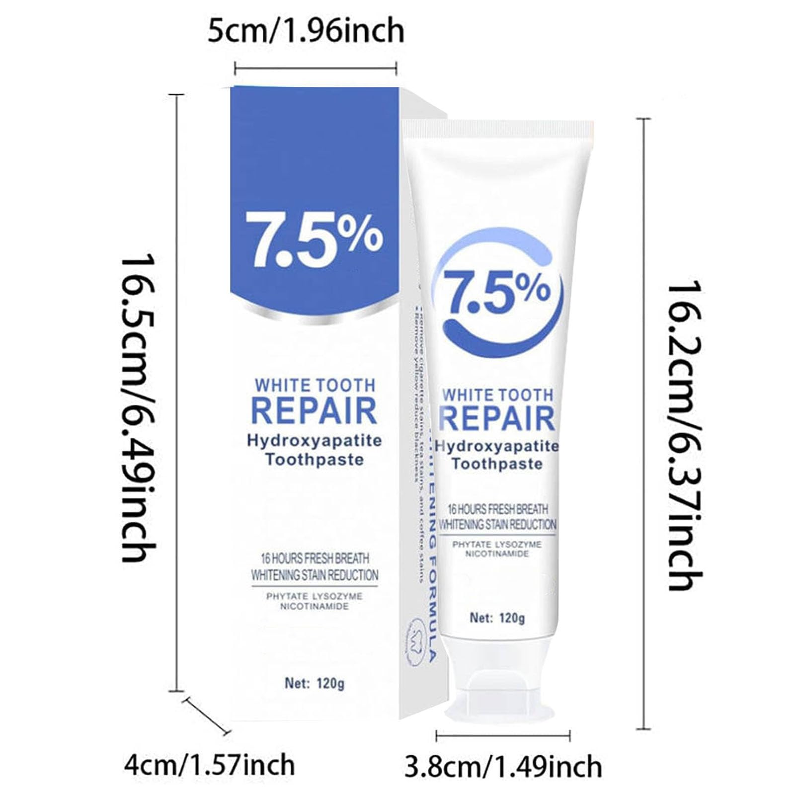 Refreshing mint flavor toothpaste for fresh breath