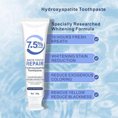 Fluoride-free toothpaste suitable for sensitive teeth