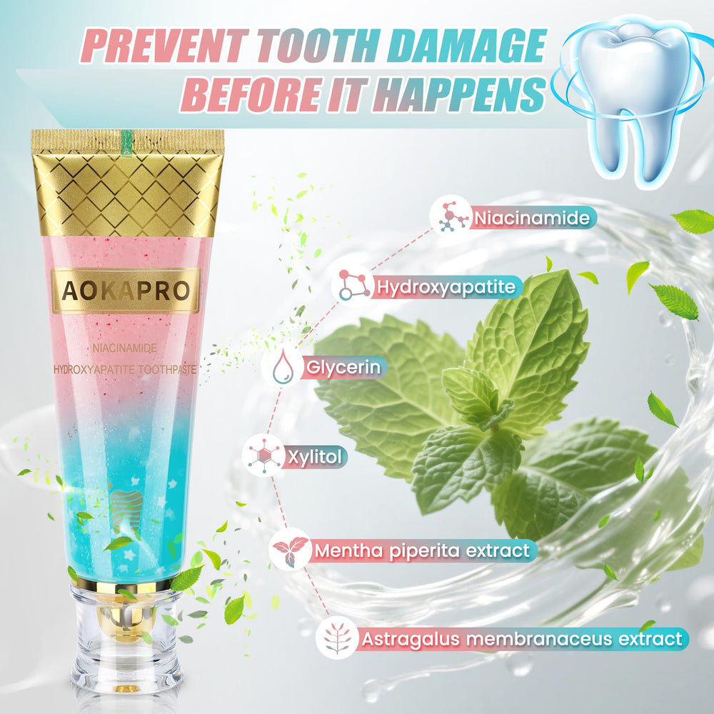 Comprehensive gum care and sensitivity relief concept