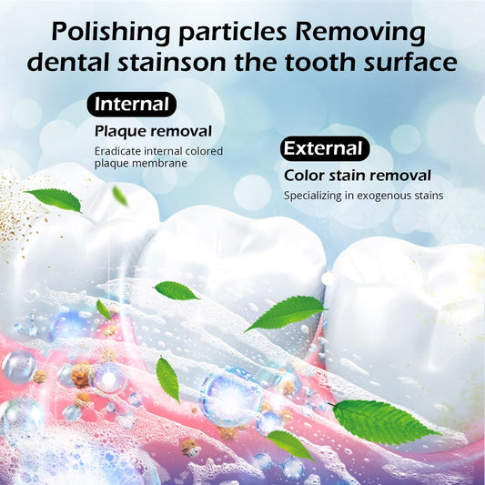 Enamel protection concept illustration using hydroxyapatite