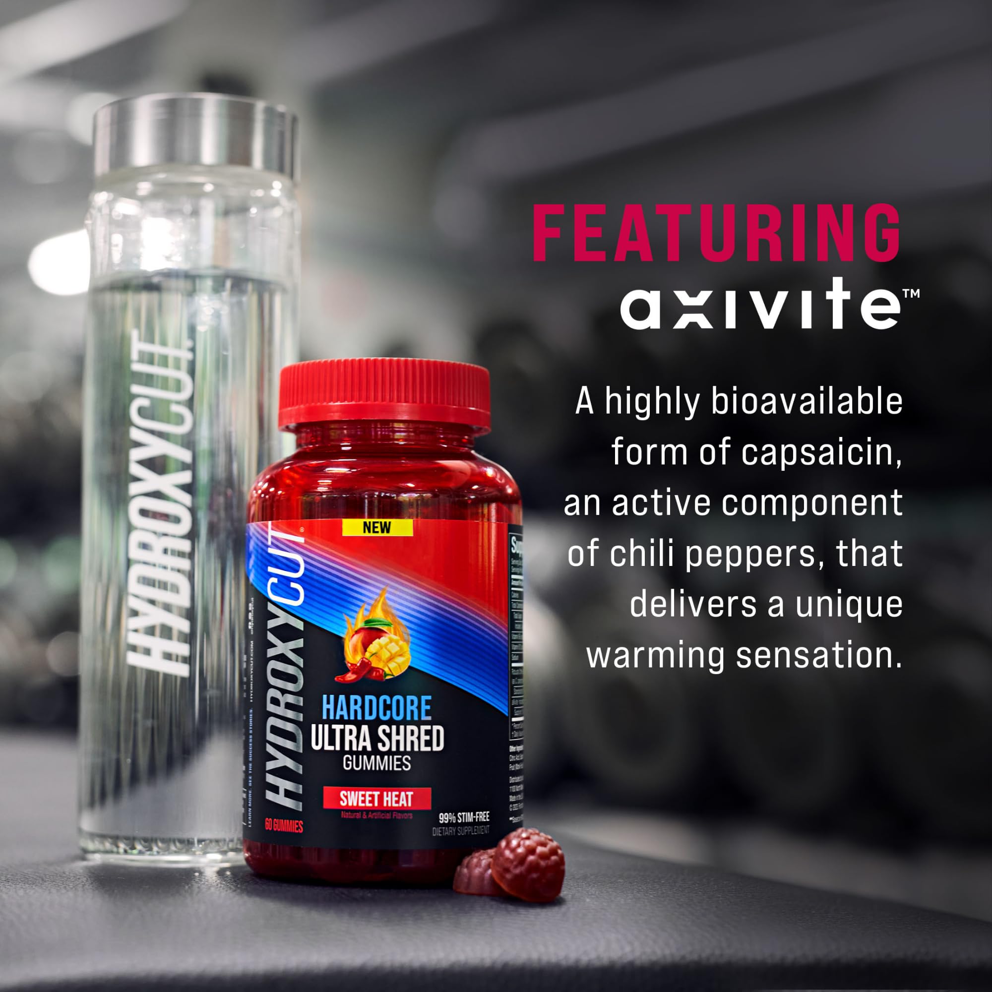 Thermo-sensory warming imagery representing aXivite capsaicin