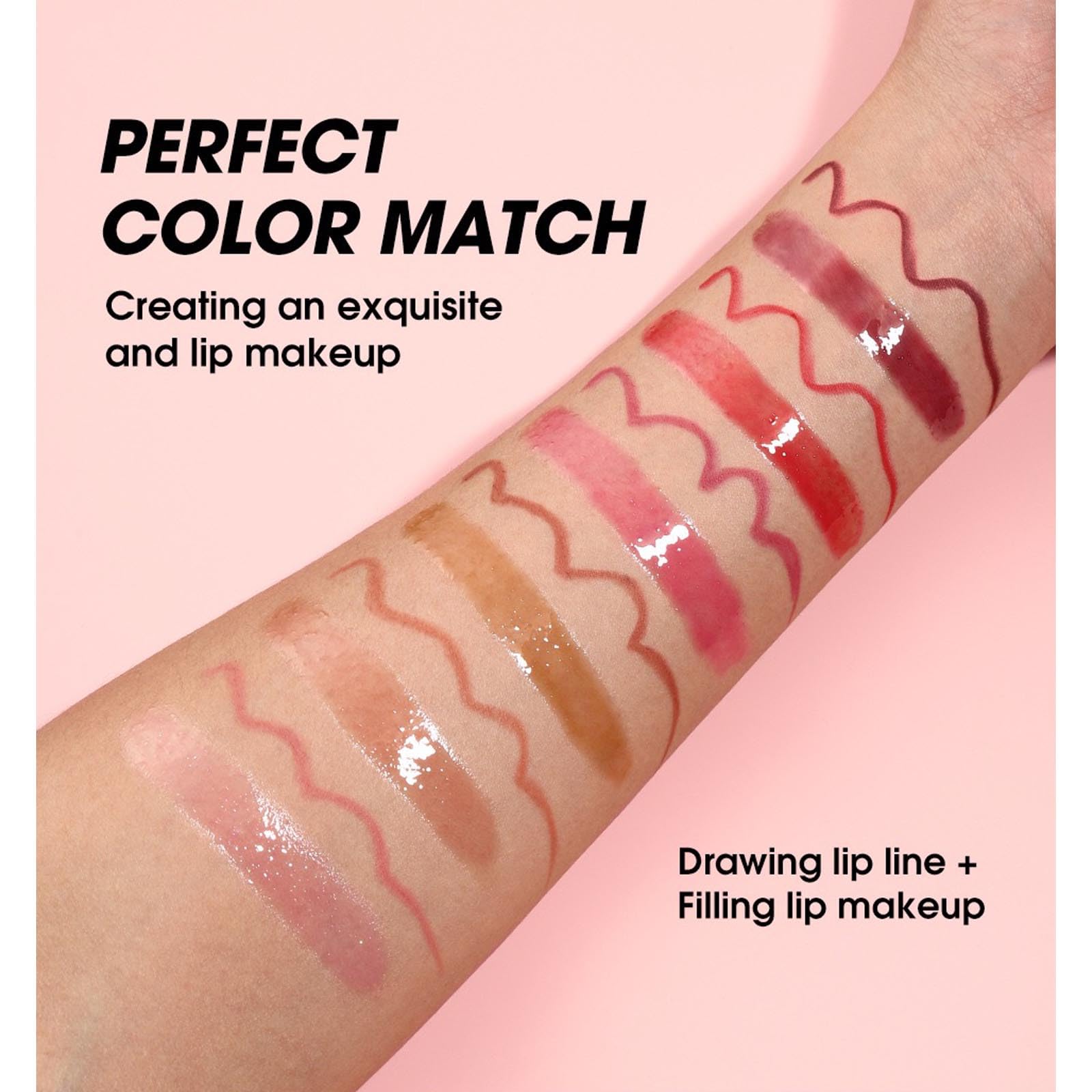 Hyesamyo 12 shade pigment swatches for everyday and special-occasion looks.