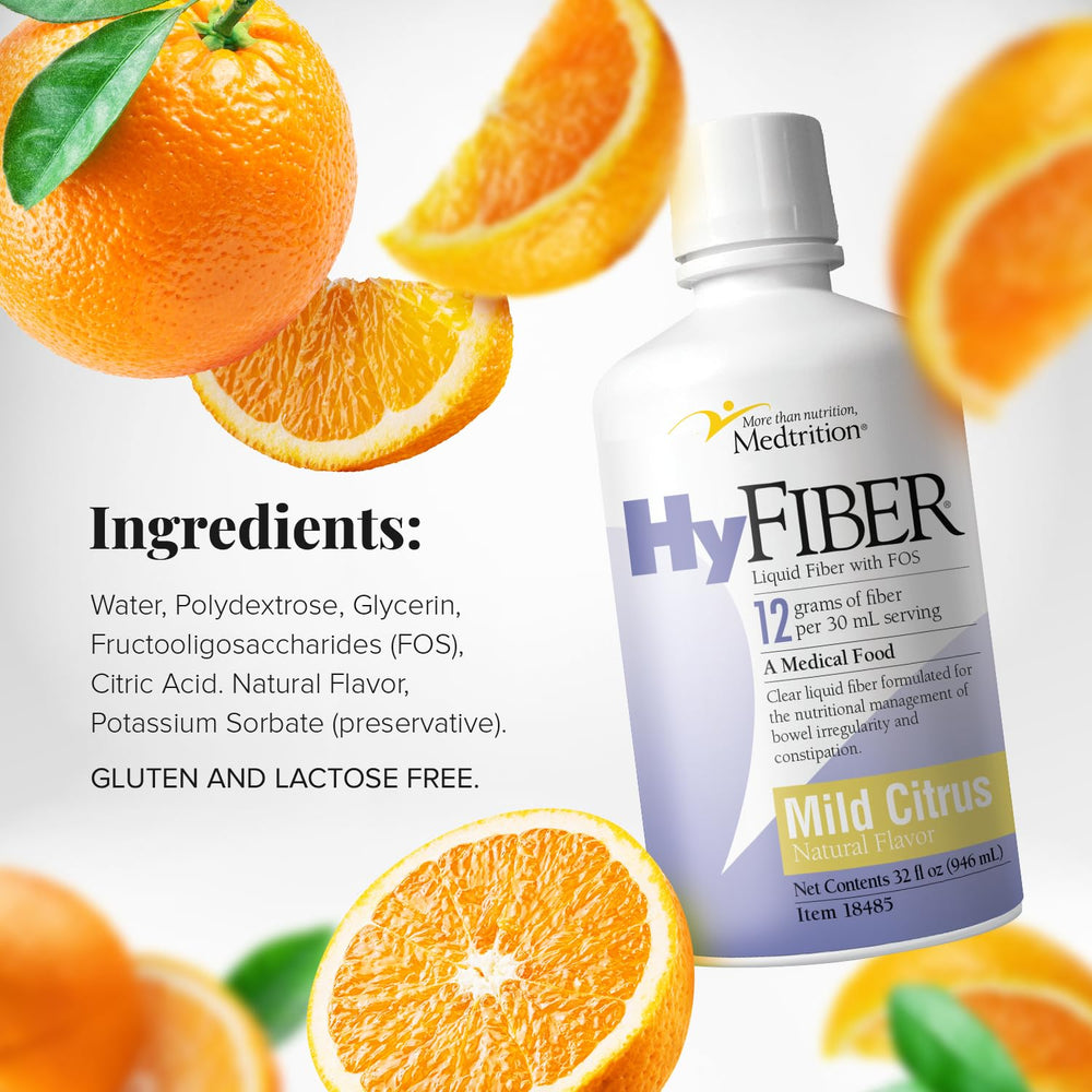 HyFiber 12g soluble fiber per 30 mL serving