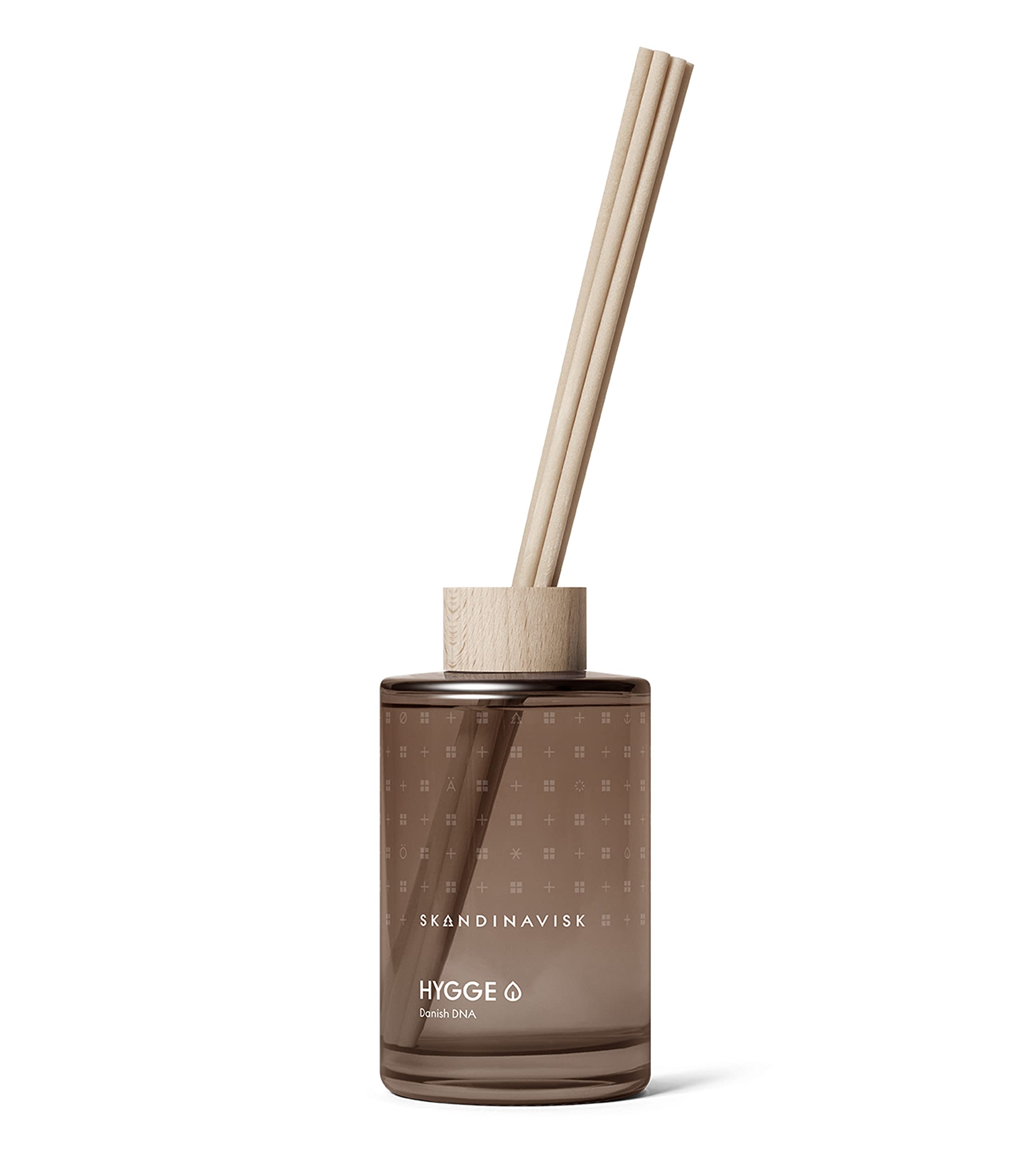 Close-up of eight diffuser reeds for fragrance release