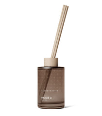 Close-up of eight diffuser reeds for fragrance release