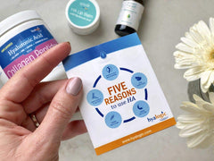 HylaMints display with multiple mint packages