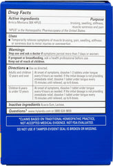 Hyland's Arnica 3-pack bundle image showing value and bruise relief
