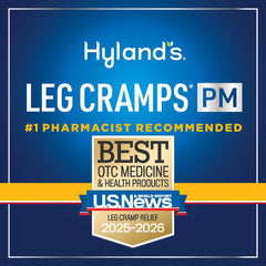 Hyland's Leg Cramps PM sleep formula supports returning to sleep.