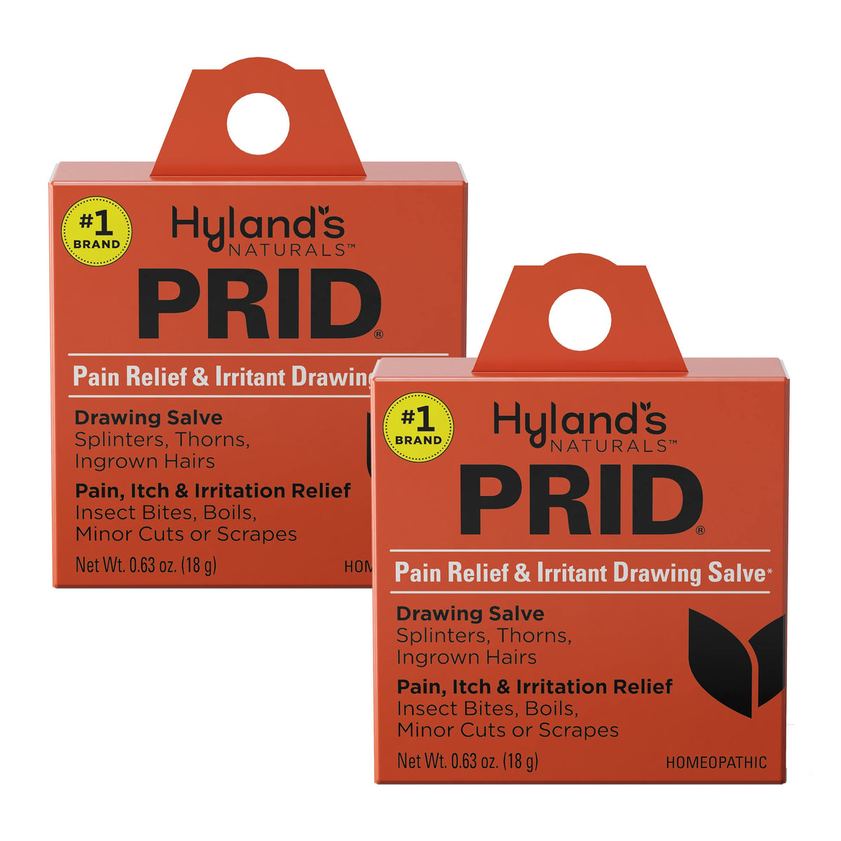 Hero image of Hyland's PRID Drawing Salve Naturals 2-Pack