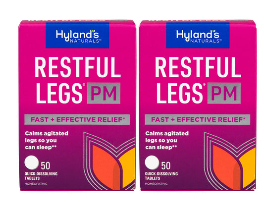 Hyland's Restful Legs PM two-pack box