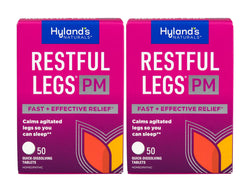 Hyland's Restful Legs PM two-pack box