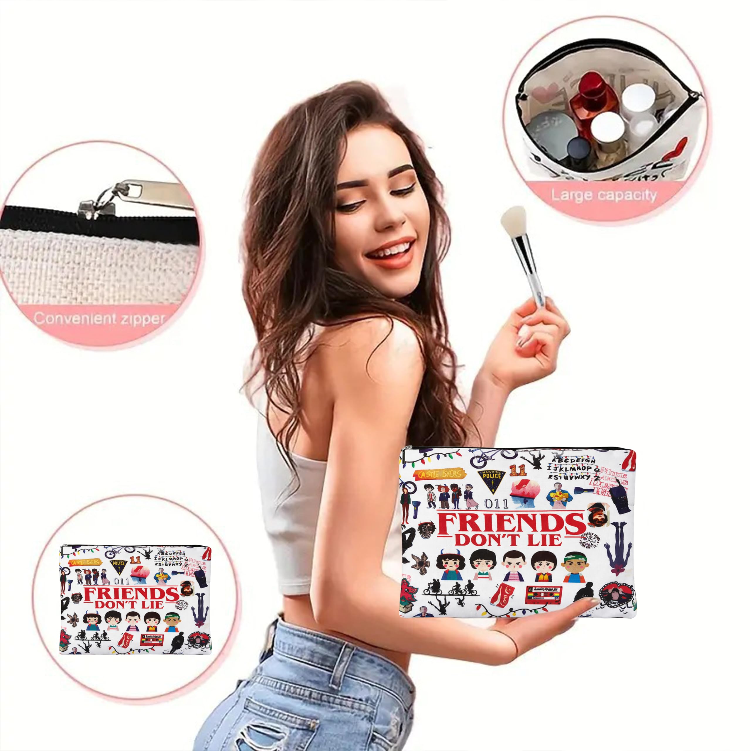 HYPEHOME zipper pouch adds a playful touch to daily routines.