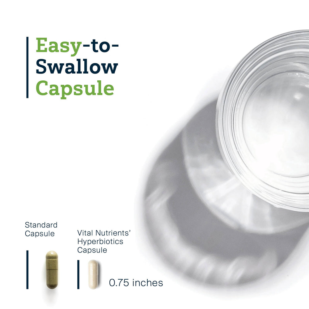 Capsules from Hyperbiotics Vital Nutrients IBS Probiotic