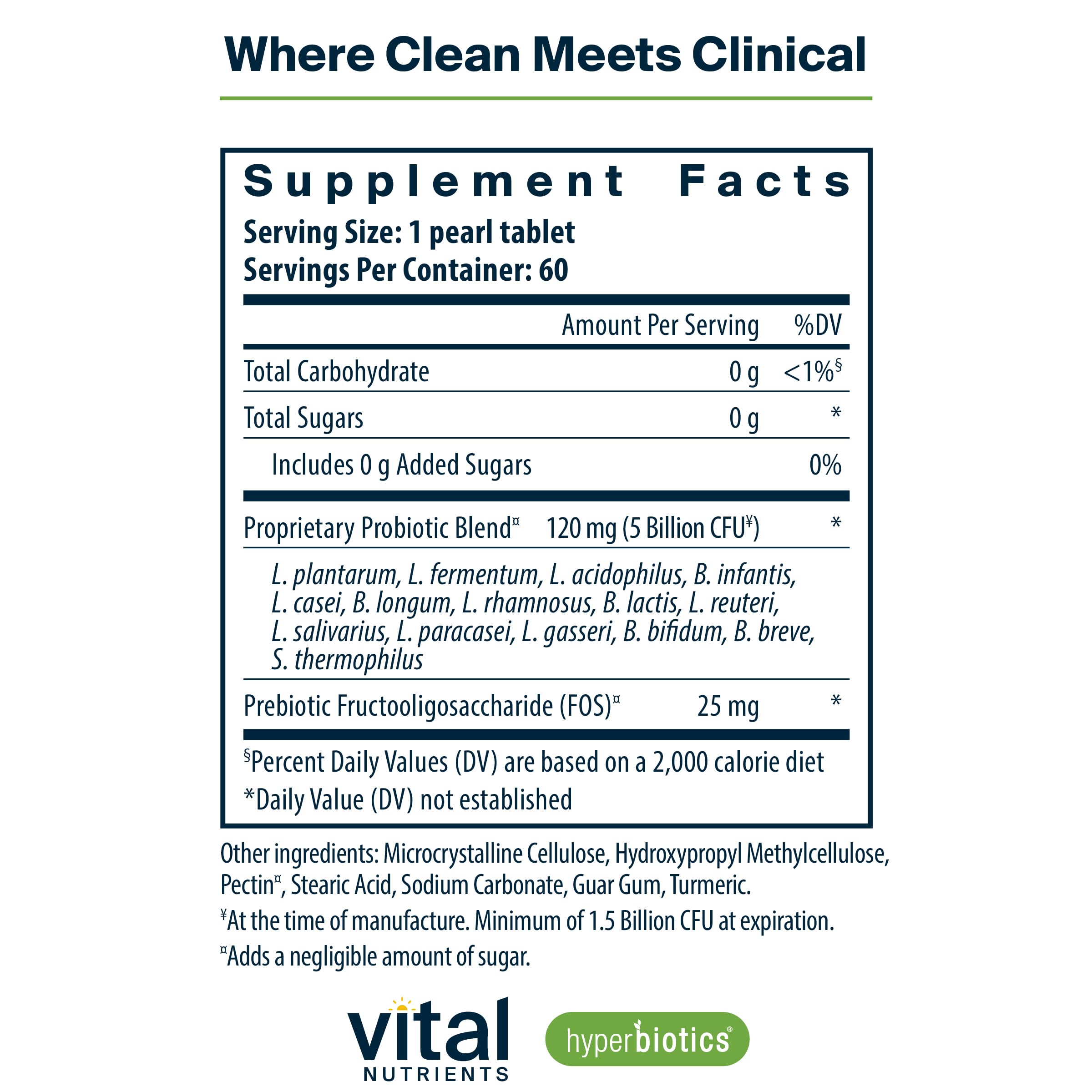 Graphic showing 15 probiotic strains in Pro-15 formula