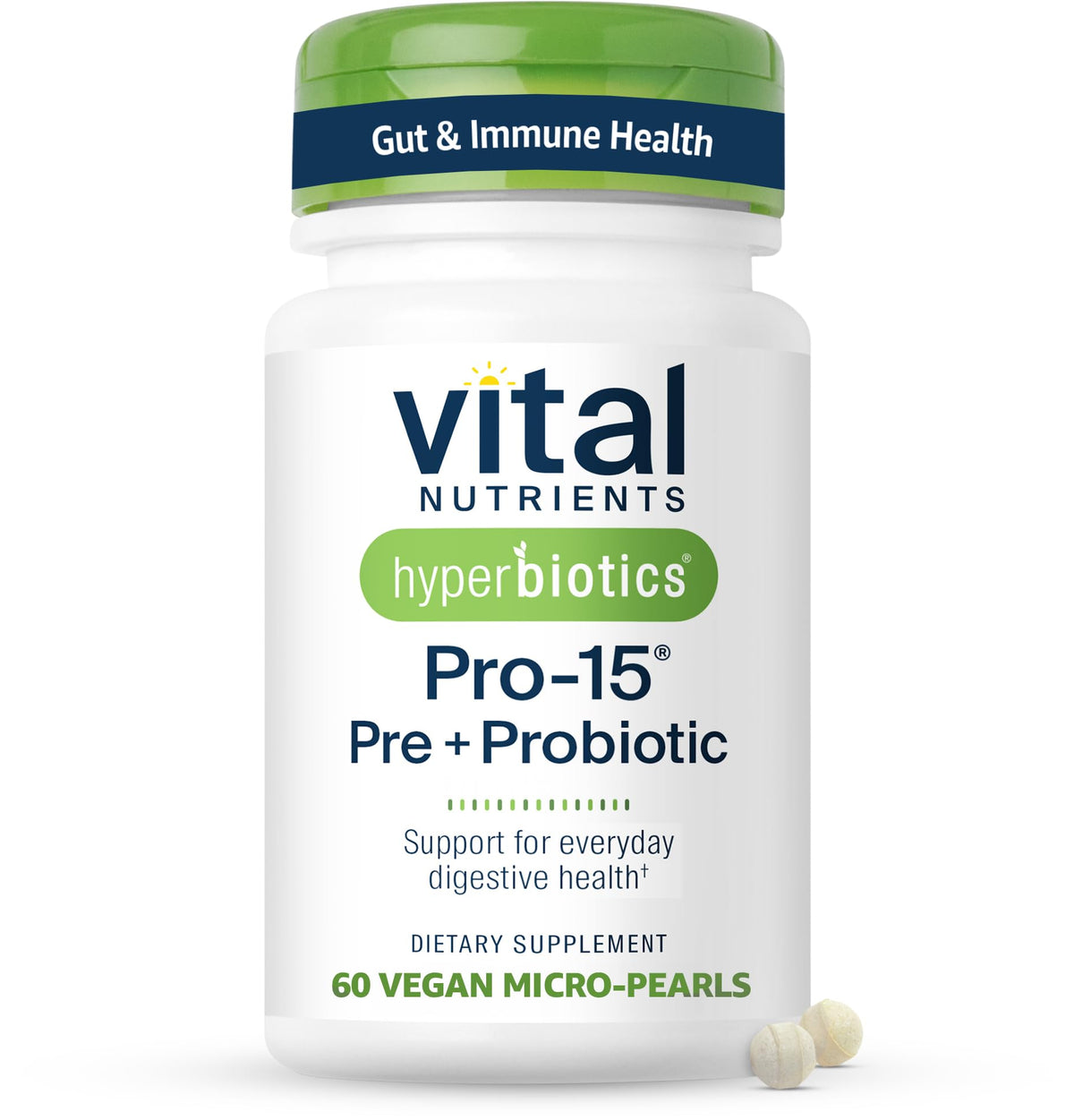 Hyperbiotics Vital Nutrients Pro-15 packaging