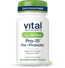 Hyperbiotics Vital Nutrients Pro-15 packaging