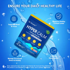 HyperCalm Magnesium Glycinate powder canister close-up