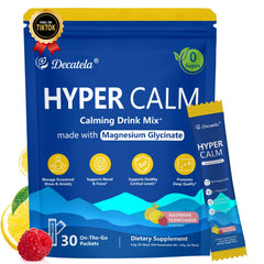 HyperCalm Raspberry Lemonade stick packs, front view