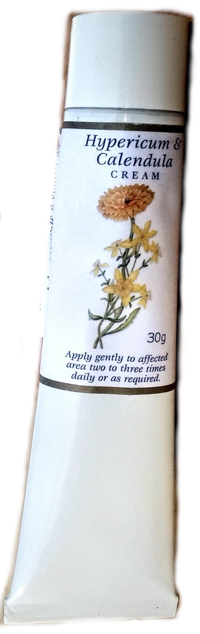 Hypericum and Calendula Cream packaging and label