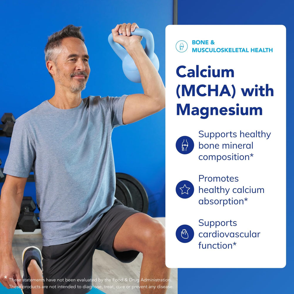 Hypoallergenic calcium supplement ingredients label