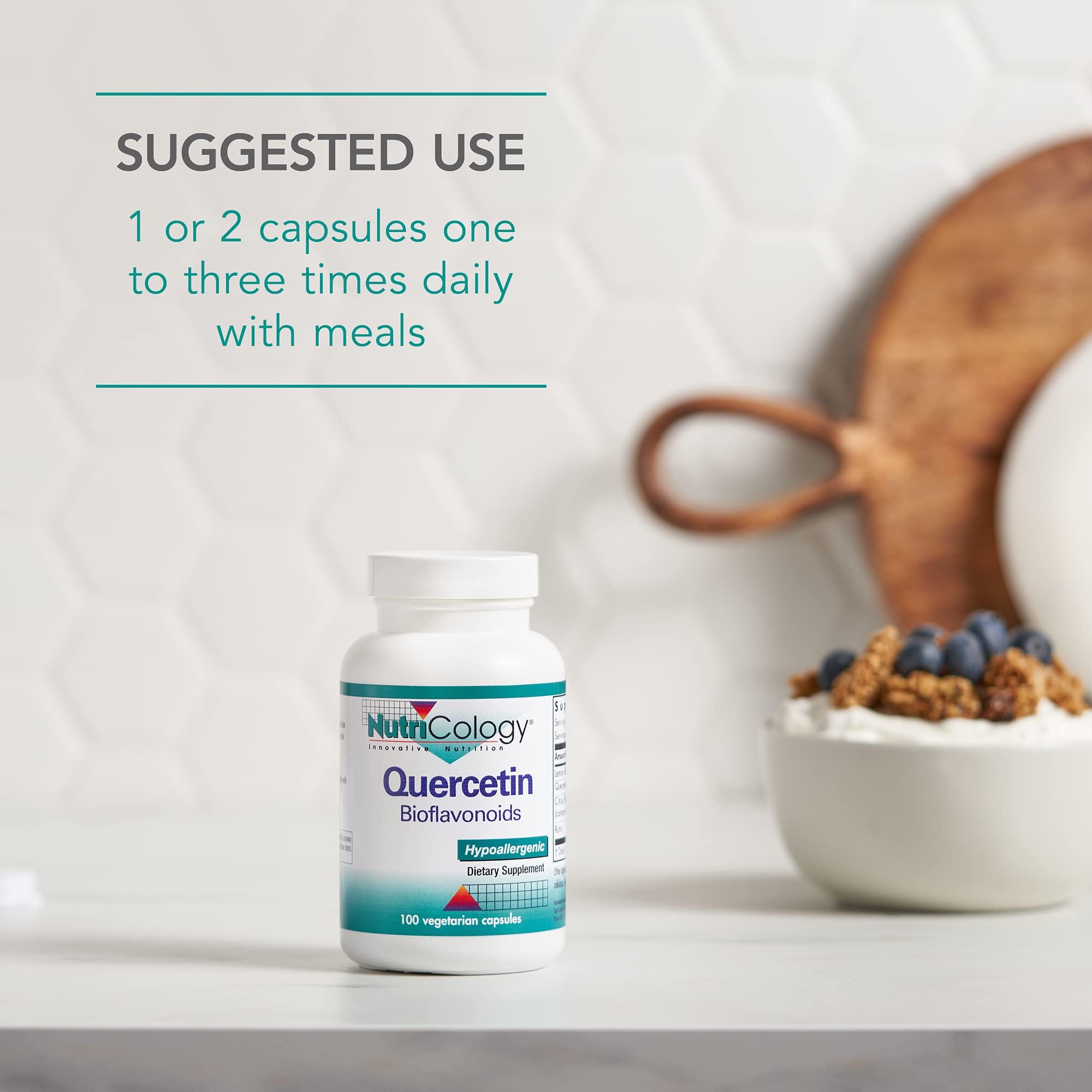 Hypoallergenic since 1979 Nutricology packaging