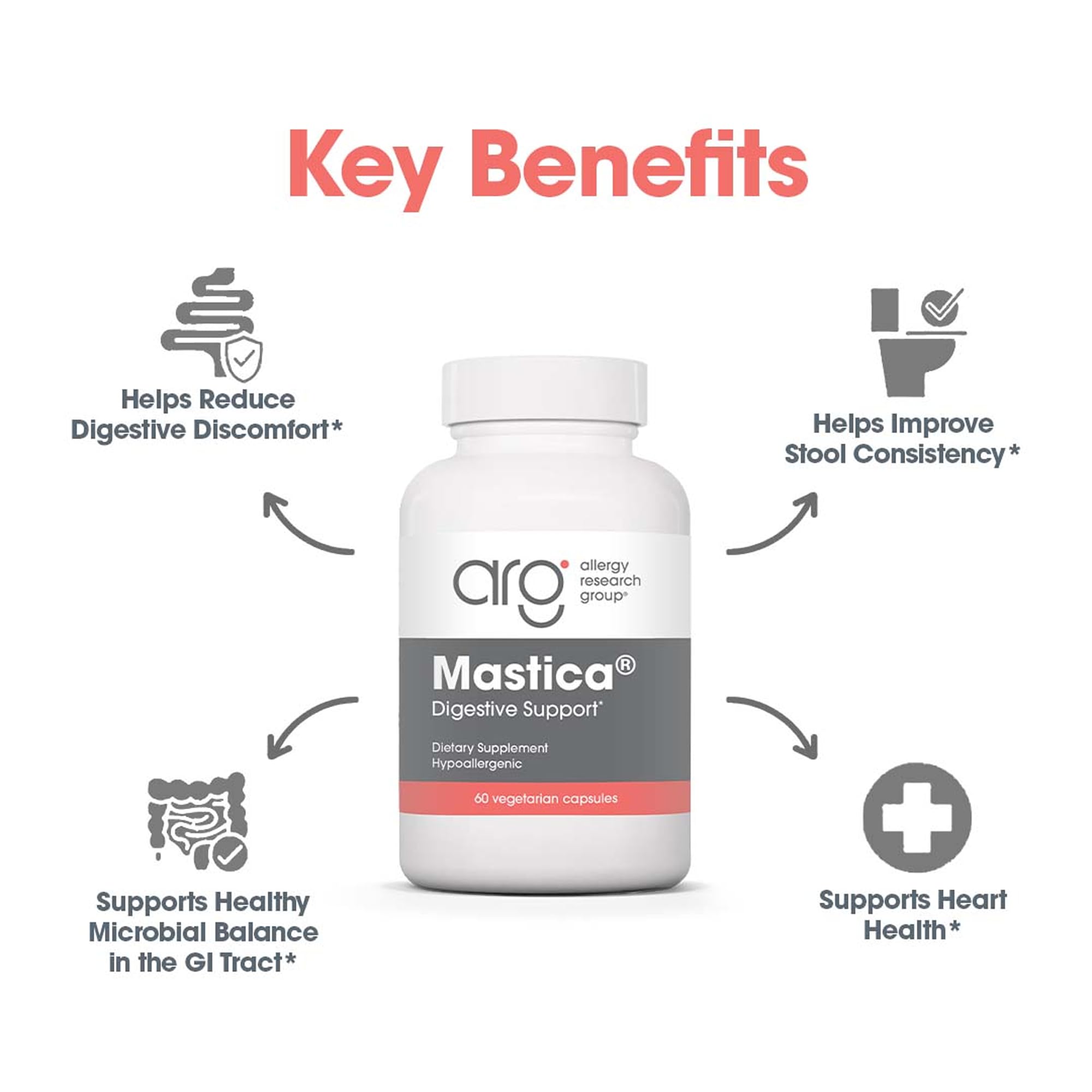 Hypoallergenic doctor-developed supplement label