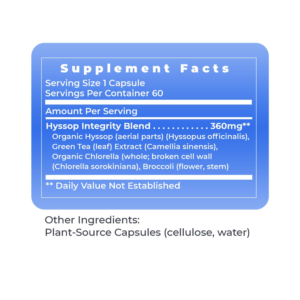 Packaging and branding of Premier Hyssinol dietary supplement