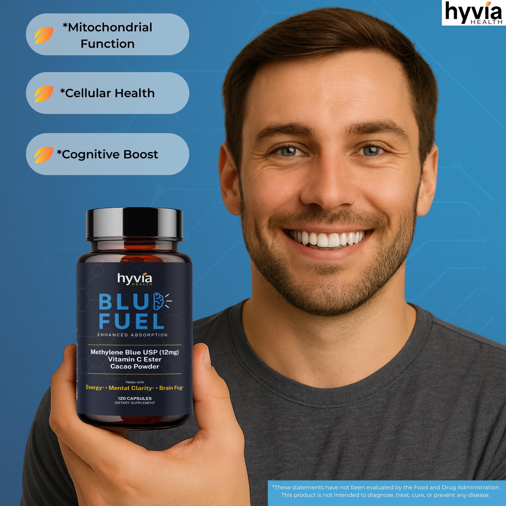 Hyvia Health Vitamin C Ester-enhanced absorption in capsules