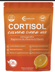 Easy-to-mix daily cortisol supplement powder serving