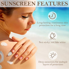 HZENPPOR beef tallow sunscreen worn during outdoor hike for UV defense.