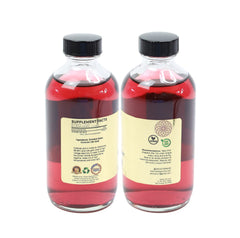 Front view of 8oz glass bottle labeled I Am Joy colloidal gold