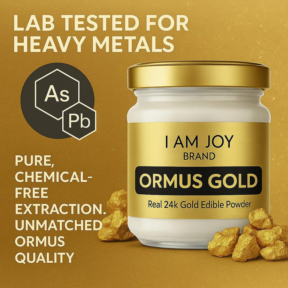 Tamper-evident sealed container of Ormus powder