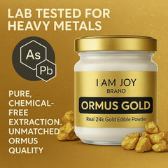 Tamper-evident sealed container of Ormus powder