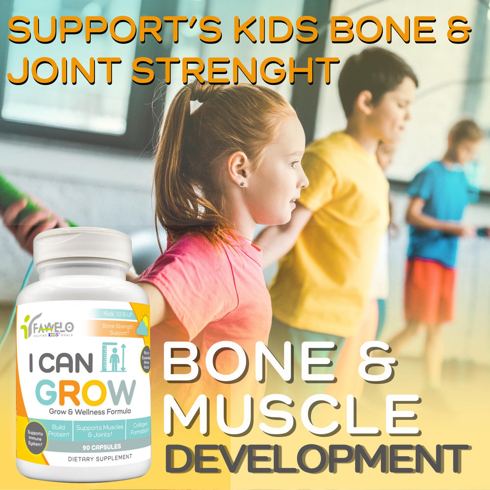 I Can Grow capsules supporting muscle and joints development
