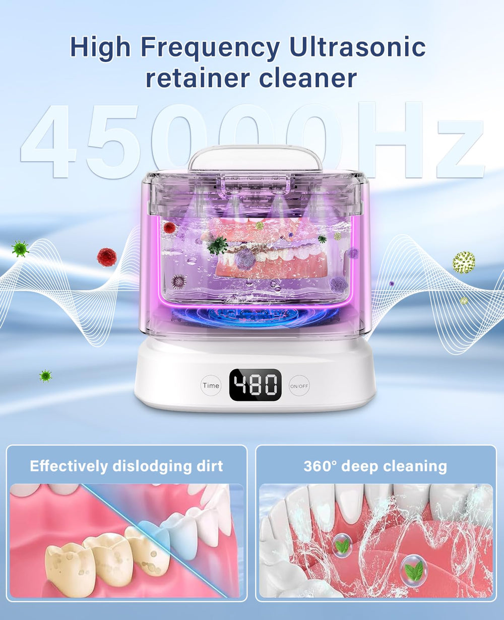 Removable cleaning tank for easy maintenance.