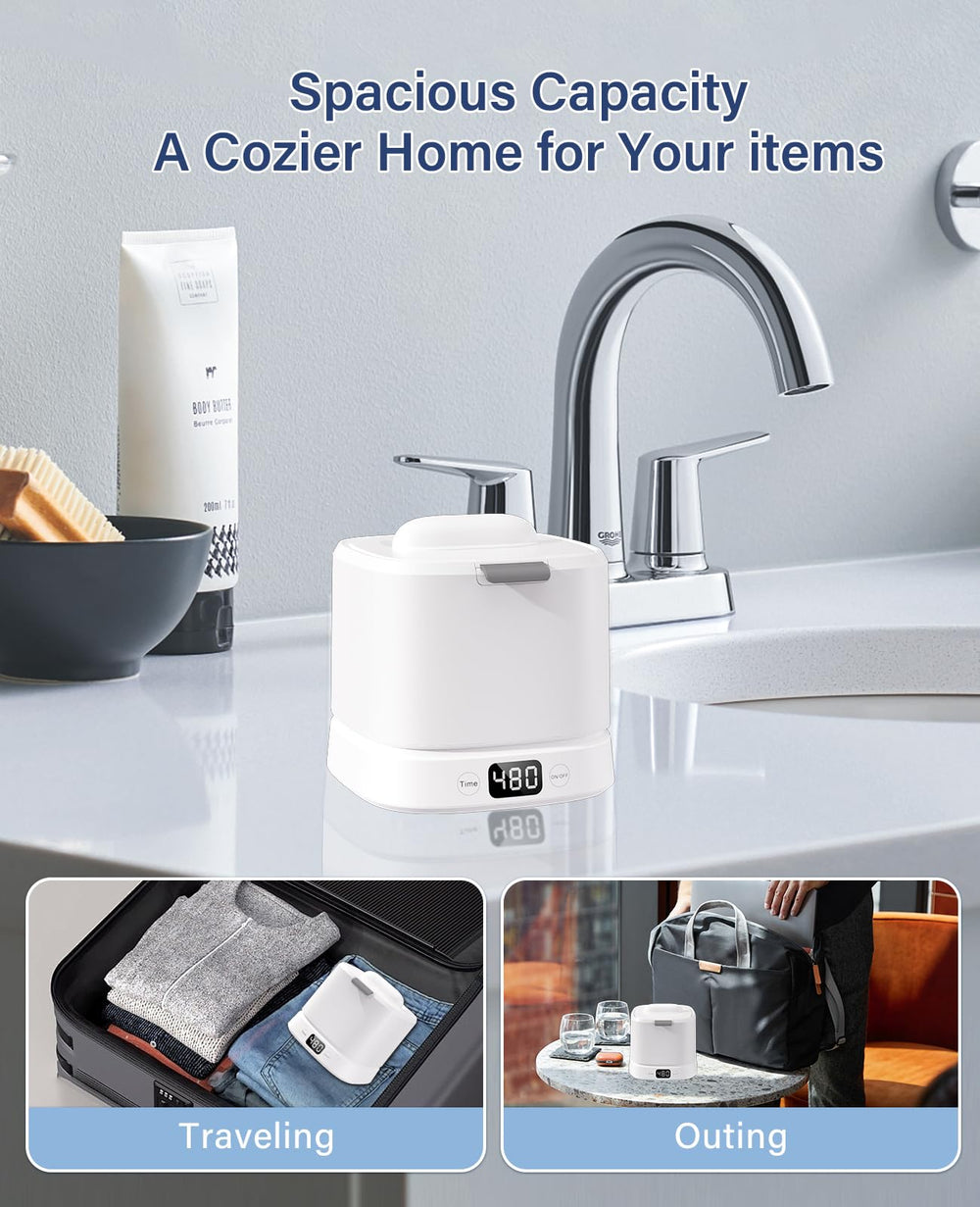 Five cleaning mode options from 90s to 480s.